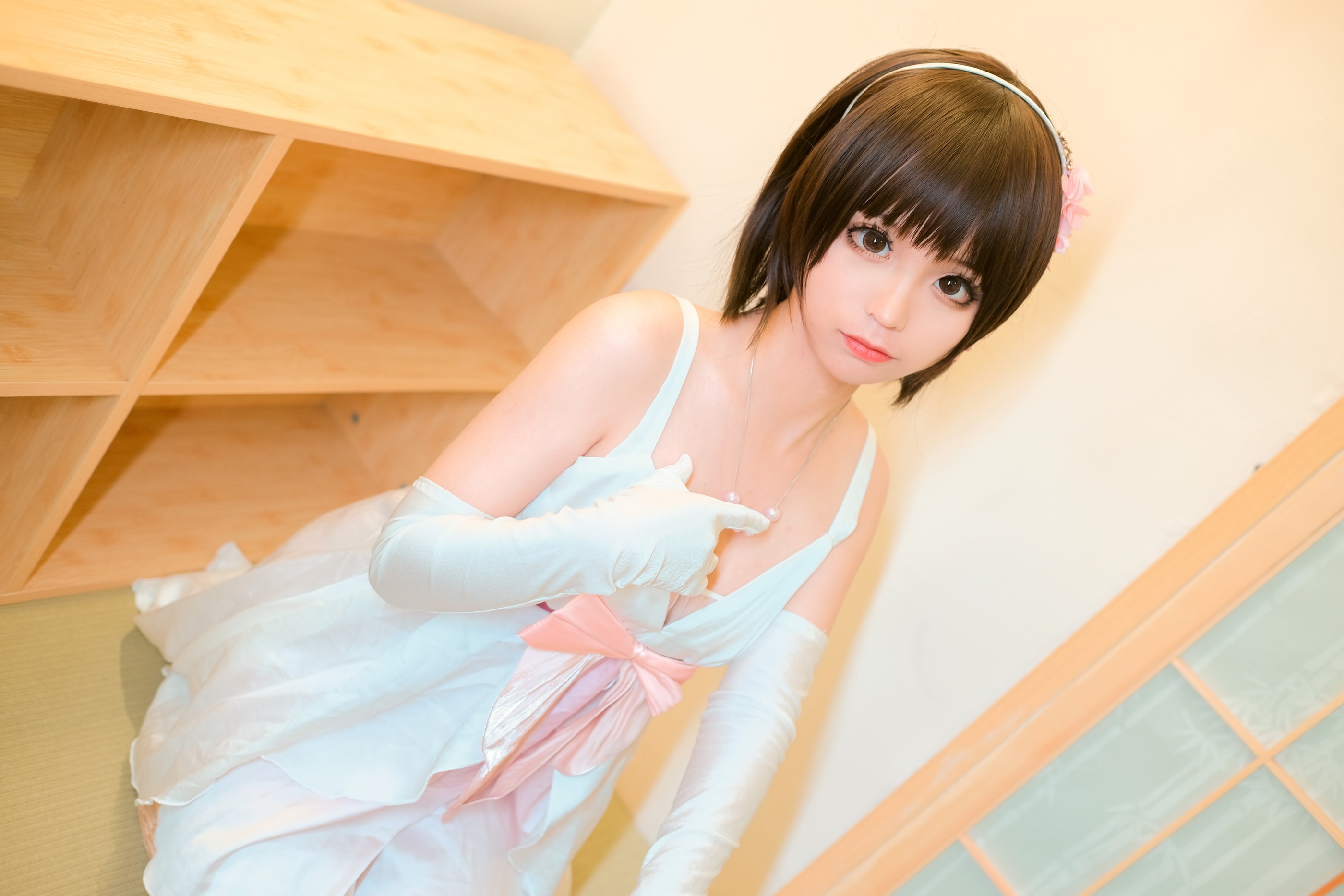 图片[1]-蠢沫沫 – NO.031 惠礼服[40P]-XikXak